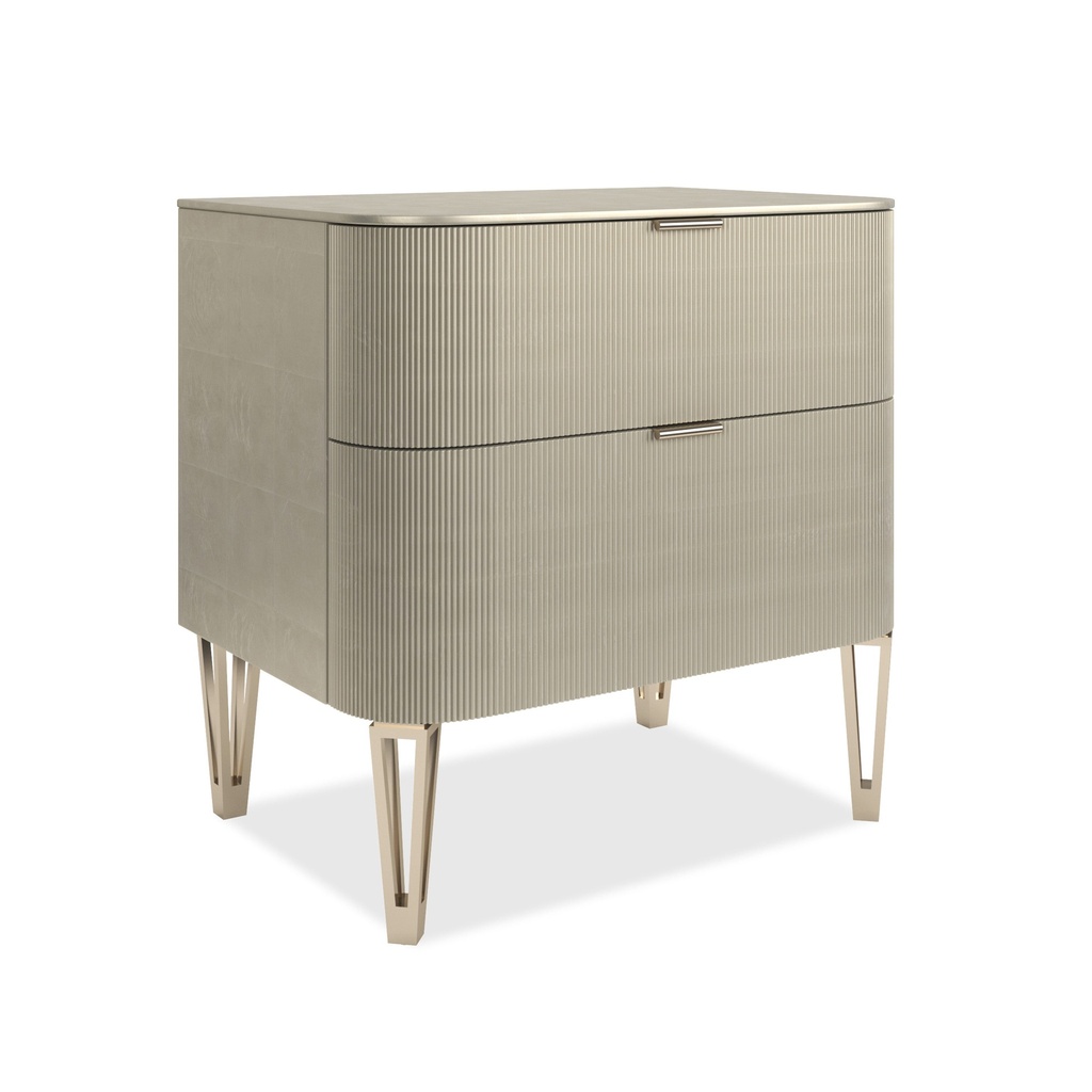 True Love 26" Nightstand Gold