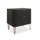 True Love 26" Nightstand Dark Chocolate