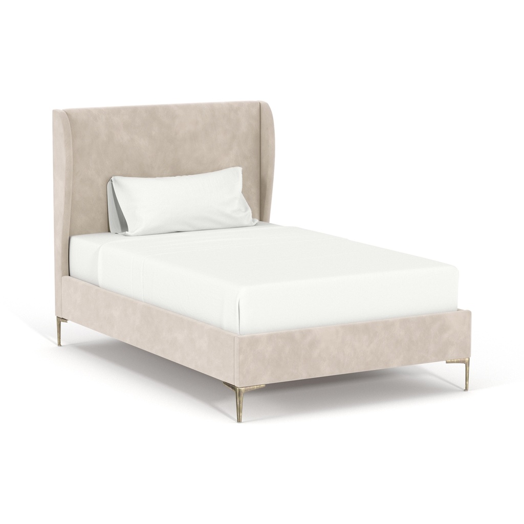 LQ41, Banff, Wing Upholstered Bed