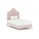 LQ322, Glenda, Crowned Upholstered Bed