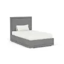 LQ19, New York, Framed Upholstered Bed, Standard Frame