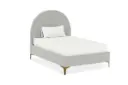 LQ329, Quincy, Upholstered bed, Premium frame with arched headboard