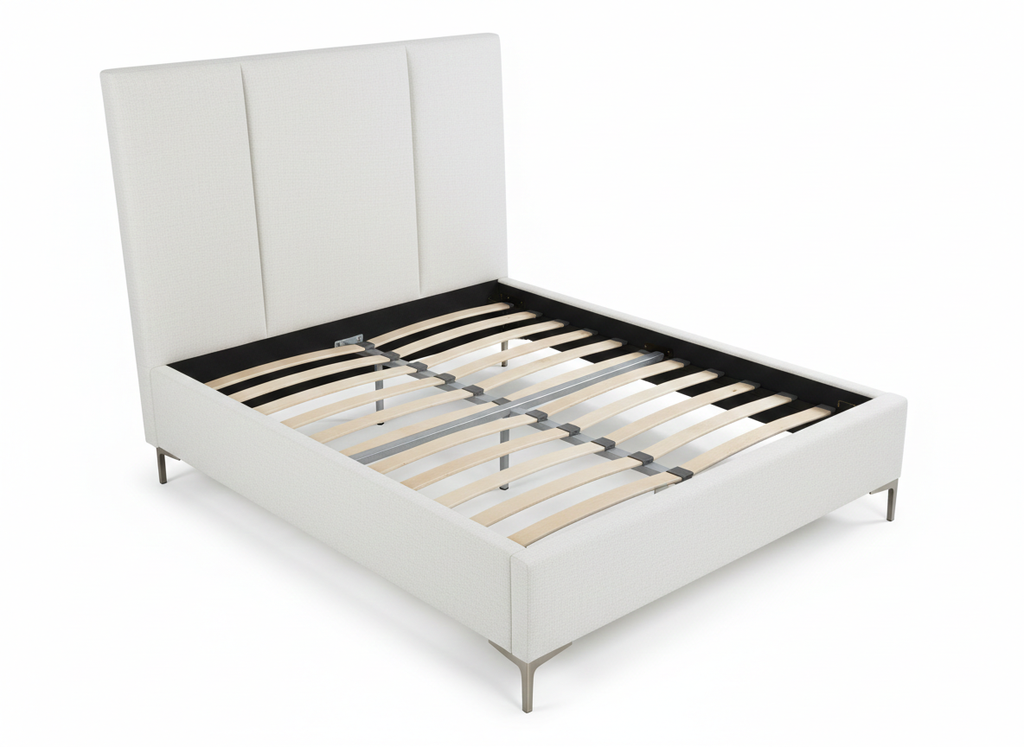 Rome, Modern Upholstered Panel Bed