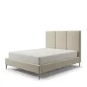 LQ49, Rome, Modern Upholstered Panel Bed