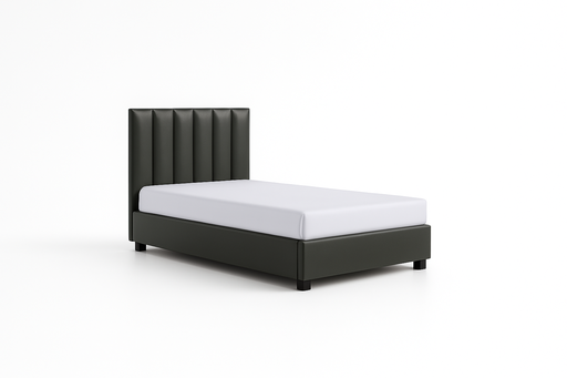 Oslo, Modern Channel Tufted Platform Bed