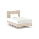 Liberty, Square Upholstered Bed, High headboard