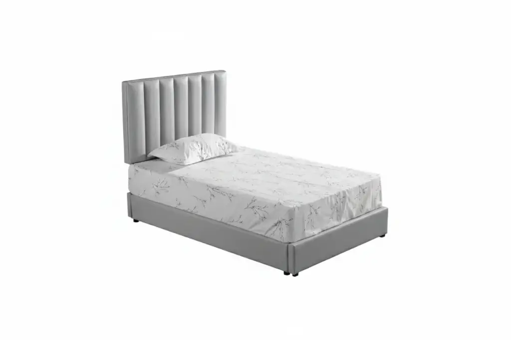 Atri, Vertical Panel, Upholstered Bed