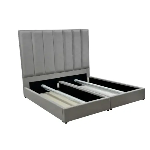 LQ323, Brasilia, Majestic Paneled Headboard Bed