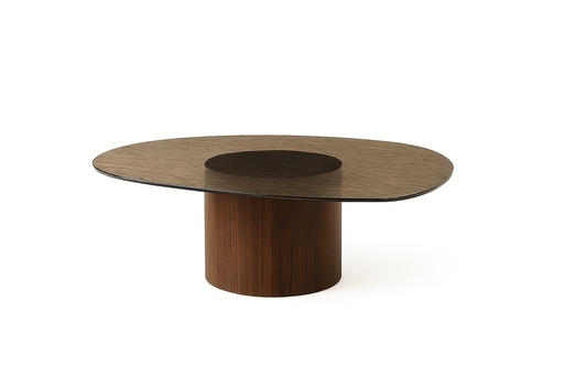 [CS5140-B_-_Round_Coffee_Table-P1GW-P41C] Mushroom Coffee Table