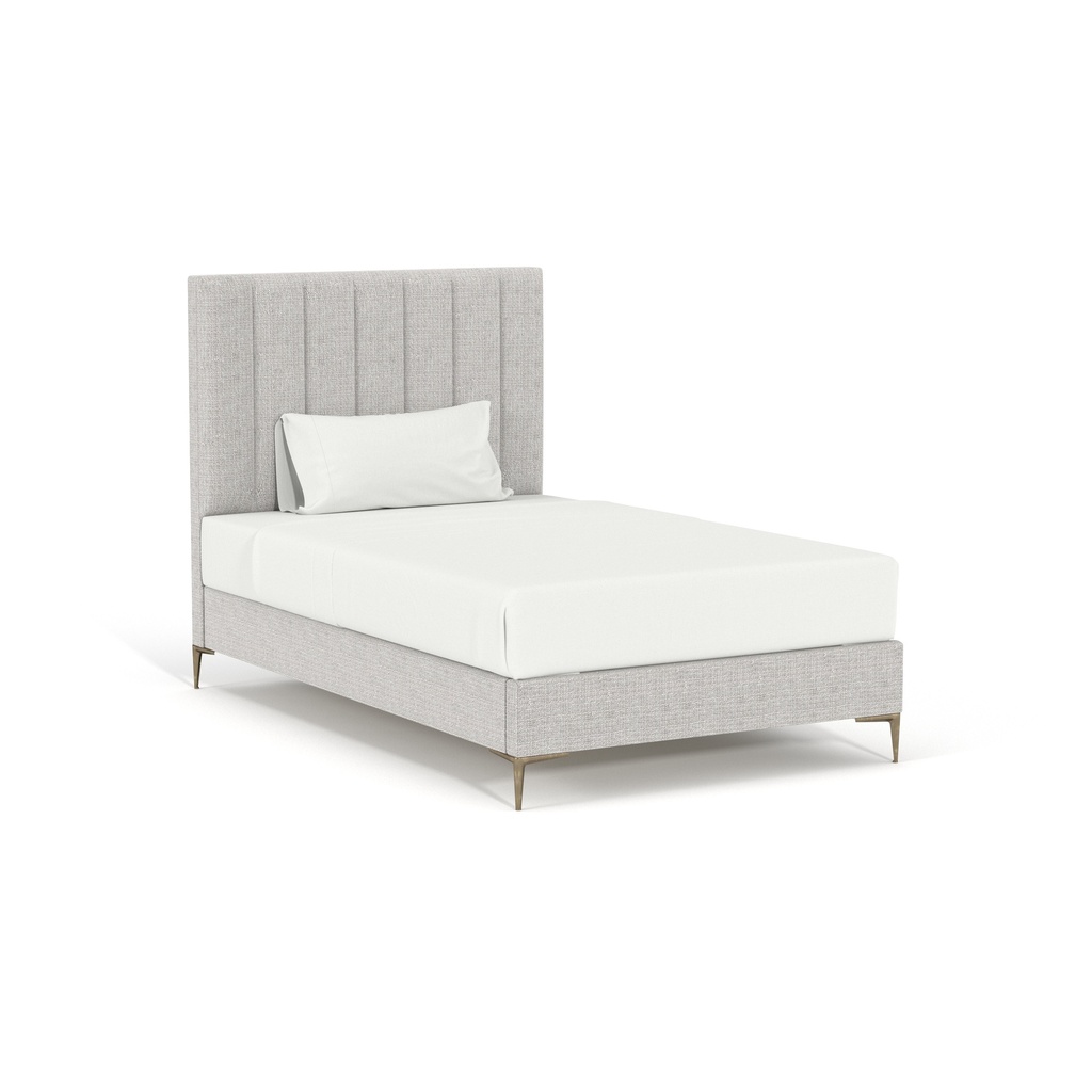 Atri, New Vertical Panel, Upholstered Bed