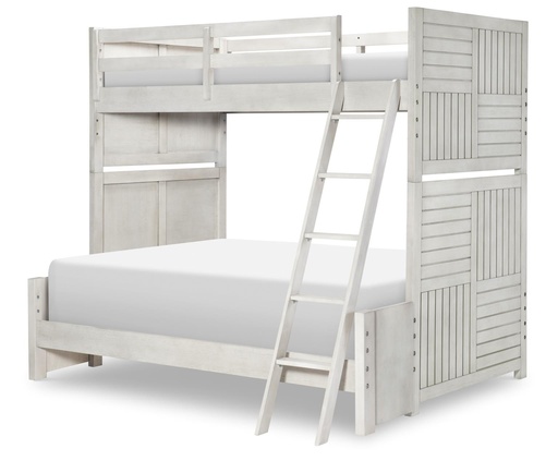 [0833-8140K] Summer Camp Complete Twin over Full Bunk Bed