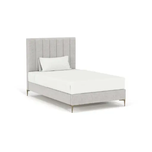 LQ315B, Atri New, Vertical Panel, Upholstered Bed